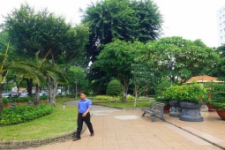 Tin tức trong ngày - Nhìn gần công viên sẽ trở thành vườn nghệ thuật giữa trung tâm TPHCM