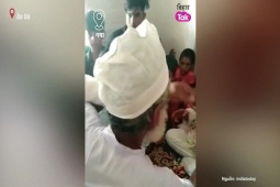 Thế giới - Giấu đầu hói, chú rể bị nhà gái đánh tại lễ cưới