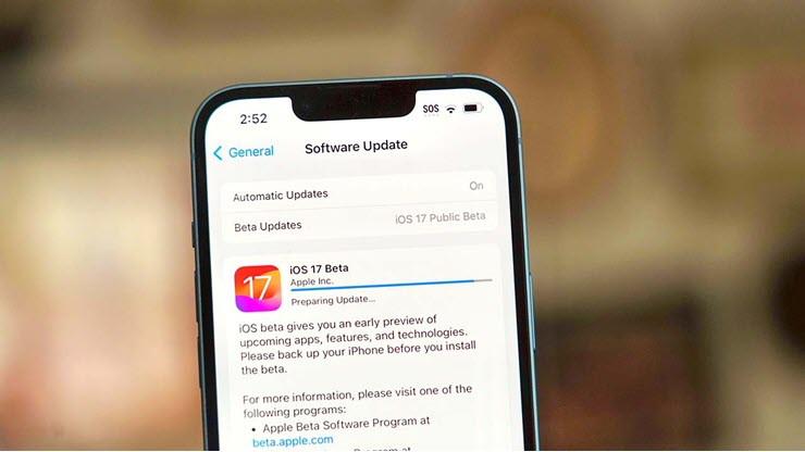 Apple phát hành phiên bản beta công khai đầu tiên cho iOS 17 - 1