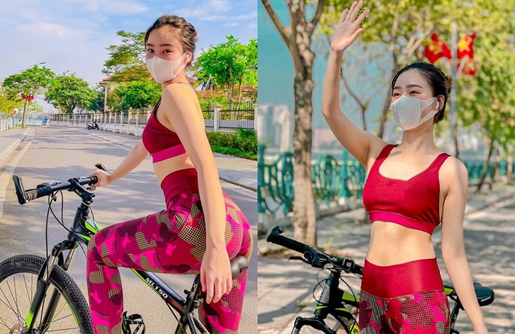 Bộ môn đạp xe hiện đang&nbsp;được nhiều cô gái&nbsp;yêu thích. Trang phục chủ yếu được mặc là quần legging dáng dài, hoặc quần biker short kết hợp áo bra chuyên dụng.
