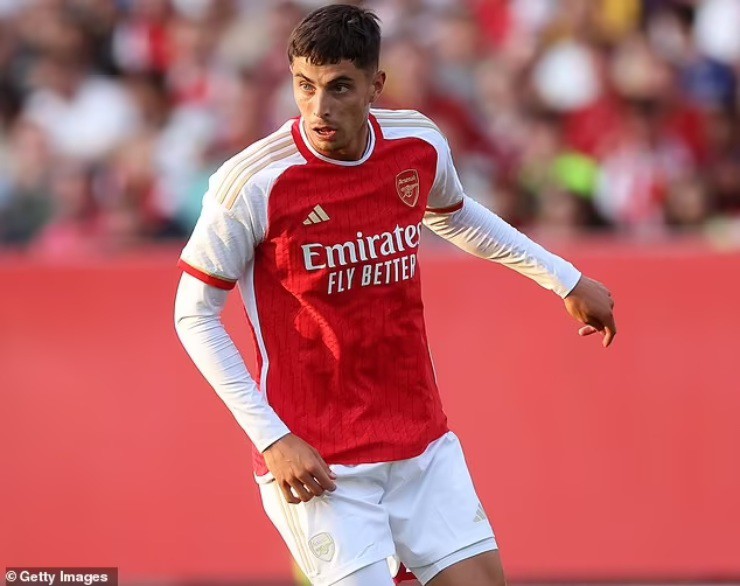 Kai Havertz mờ nhạt trong trận ra mắt Arsenal