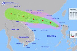 Cơn bão đầu tiên của năm 2023 chính thức hình thành trên Biển Đông