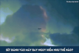Thế giới - Bị sét đánh trúng, máy bay "phản ứng" thế nào để tránh thảm họa?