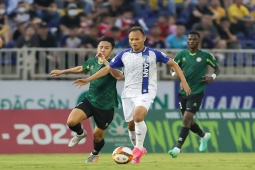 Bóng đá - Video bóng đá SLNA - CLB TP.HCM: Hiệp 2 bùng nổ, "vùi dập" đối thủ (V-League)