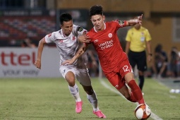 Video bóng đá Viettel - Hải Phòng: Ngoạn mục Đức Chiến, áp sát ngôi đầu (V-League)