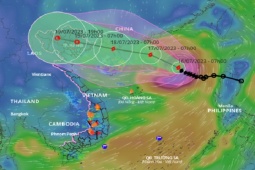 Tin tức trong ngày - Bão số 1 tăng cấp, hướng về các tỉnh Bắc Bộ nước ta