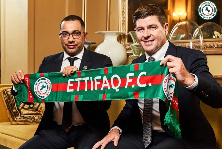 HLV Steven Gerrard vừa nhận lời dẫn dắt CLB Al Ettifaq