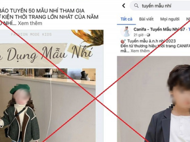 Thị trường - Tiêu dùng - Nhiều gia đình sập bẫy trước chiêu trò tuyển mẫu nhí chụp ảnh làm đại diện thương hiệu