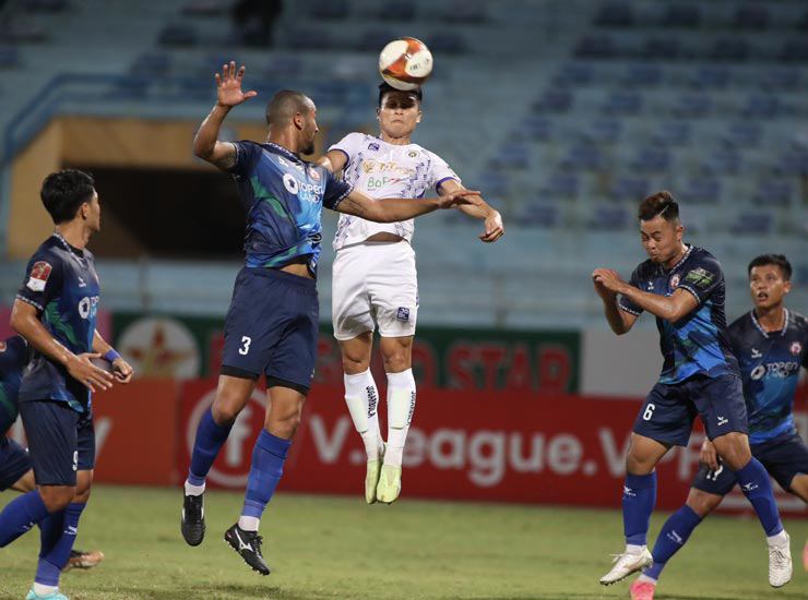 Trực tiếp bóng đá Hà Nội - Bình Định: Caion ấn định (V-League) (Hết giờ) - 1