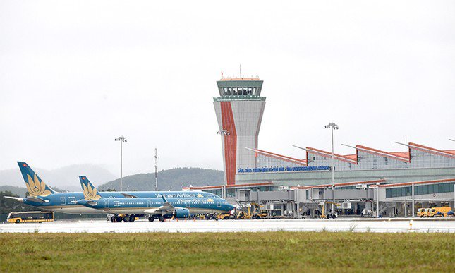 Sân bay Vân Đồn (Quảng Ninh) nằm trong diện bị ảnh hưởng trực tiếp của cơn bão số 1.