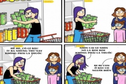 Cười 24H - Mua có chút đồ mà bị dòm ngó ghê quá