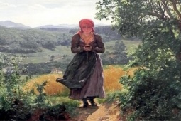 Thời trang Hi-tech - Vì sao có bức tranh người phụ nữ như đang cầm smartphone từ năm 1860?