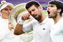 Thể thao - Alcaraz ngạo nghễ trên đỉnh, Vondrousova đại phá top 10 (Bảng xếp hạng tennis 17/7)