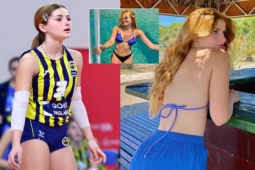Thể thao - "Nữ thần" bóng chuyền khoe loạt ảnh bikini hút hồn ở tuổi 17