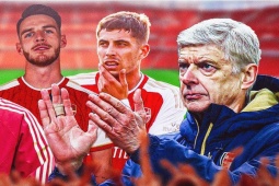 Bóng đá - Tin mới nhất bóng đá tối 17/7: Wenger tin Arsenal vô địch NHA nhờ Declan Rice