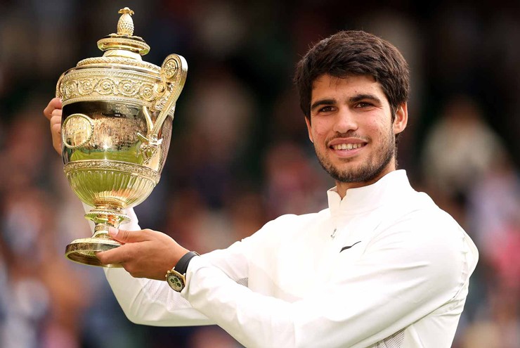 Alcaraz tự hào về hành trình tại Wimbledon 2023