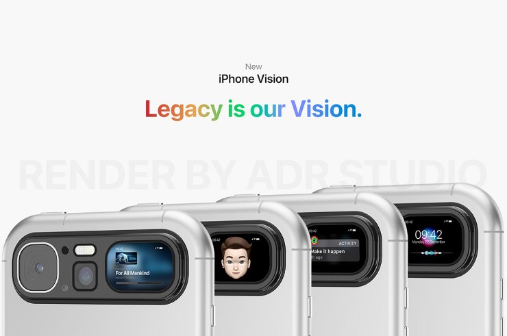 Ngắm ý tưởng iPhone Vision đẹp miễn chê - 4