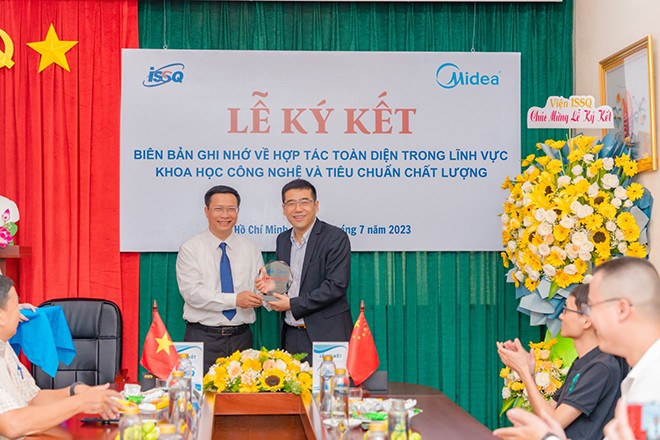 Viện Chất lượng ISSQ và Công ty Midea ký kết thỏa thuận hợp tác hướng đến chất lượng và quy chuẩn Quốc tế - 2