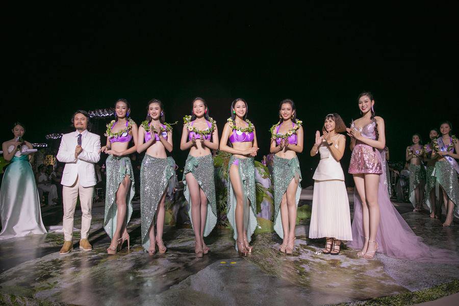 Trước thềm chung kết, thí sinh Miss World Vietnam diễn áo tắm nóng bỏng tại Quy Nhơn - 2