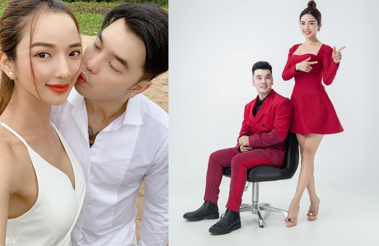 Ưng Hoàng Phúc và người mẫu Kim Cương là một trong những cặp đôi nhận được nhiều sự yêu mến vì câu chuyện tình đẹp.
