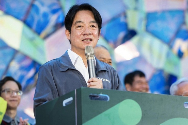 Phó lãnh đạo Đài Loan Lại Thanh Đức. Ảnh: FACEBOOK