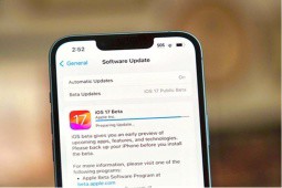Apple phát hành phiên bản beta công khai đầu tiên cho iOS 17