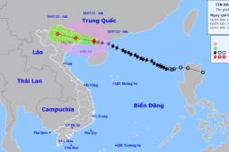 Thông tin mới nhất về vị trí và cường độ của bão số 1 đang tiến vào Bắc Bộ