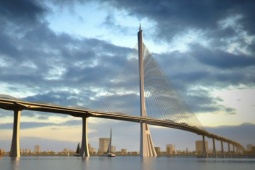 Tin tức trong ngày - Những hình ảnh siêu đẹp về cầu Cần Giờ, TP.HCM