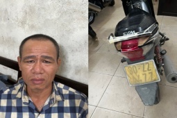 Pháp luật - Bảy tiền án vẫn 'nhảy' chiếc xe máy trên vỉa hè