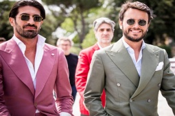 Đàn ông - Bí quyết giúp chàng mặc suit màu mè thanh lịch