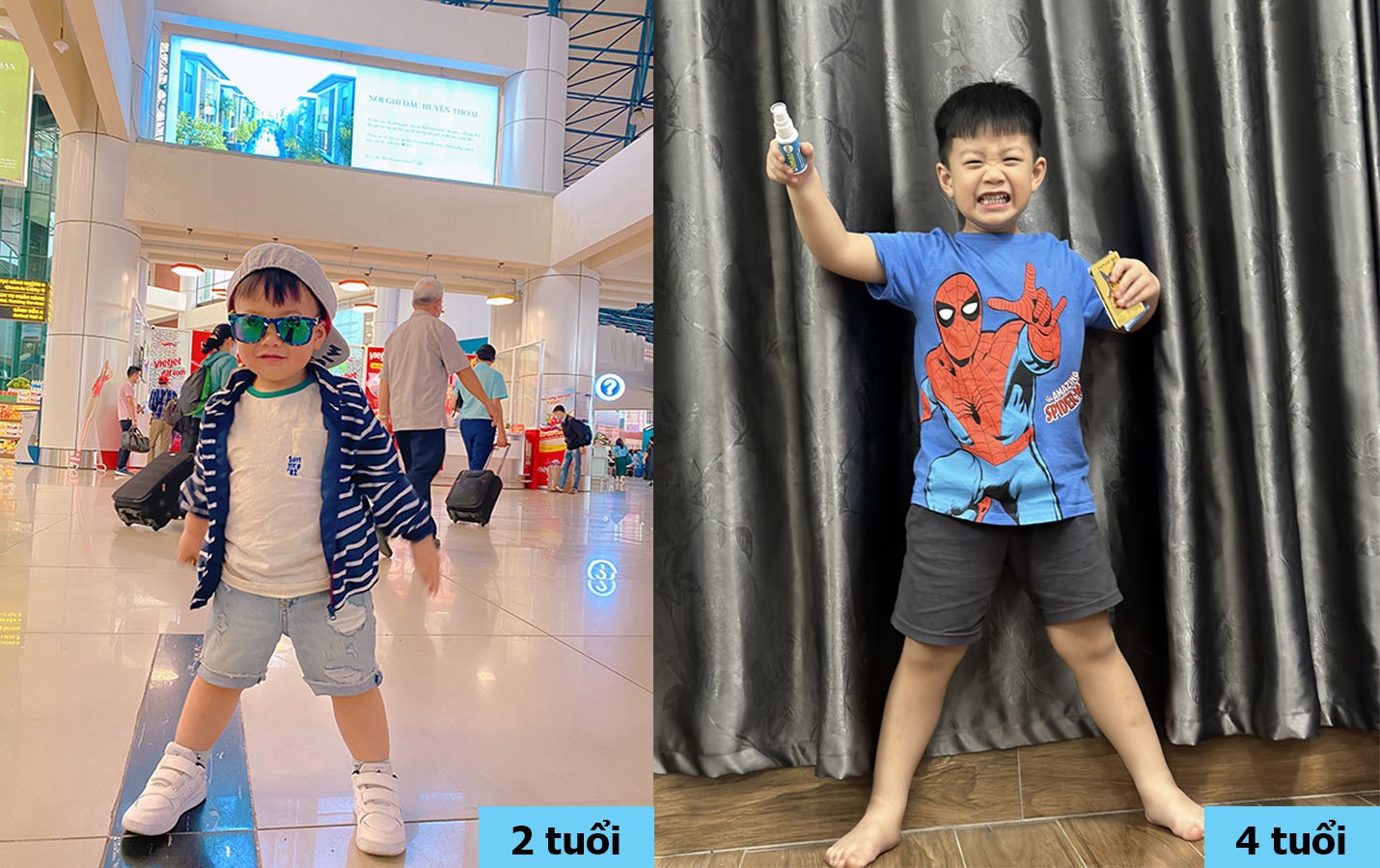 Bé Bia (Hà Đông, Hà Nội) được bổ sung Dimao Pro từ nhỏ. Lúc 2 tuổi, Bia cao 80cm và hiện tại 4 tuổi, Bia đã cao 105cm