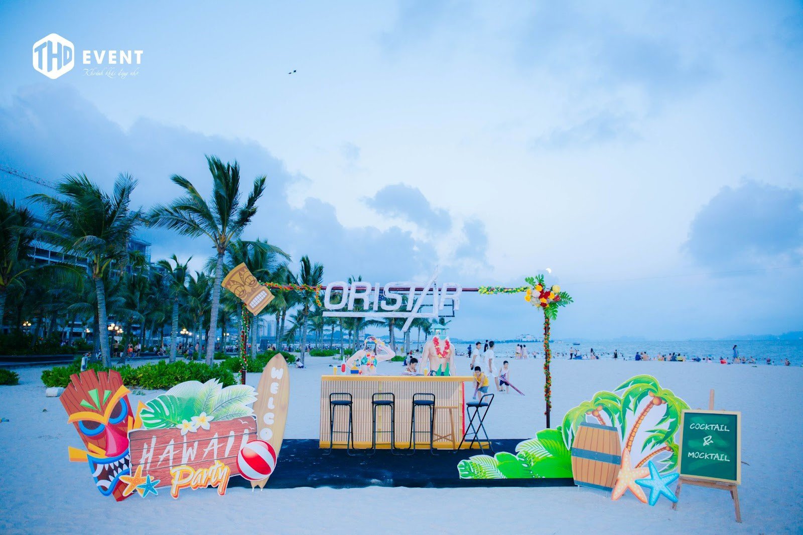 Photobooth checkin cực chill trên bãi biển