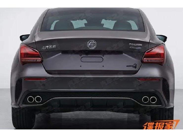 Xe sedan MG 5 phiên bản nâng cấp lộ diện tại quê nhà - 2