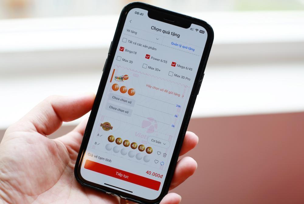 Vietlott SMS sắp chạm mốc 1 triệu tài khoản đăng ký.