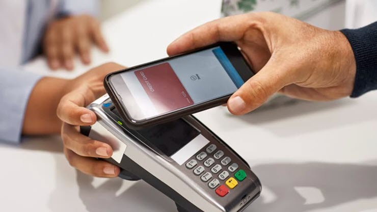 Thanh toán không chạm với Apple Pay.