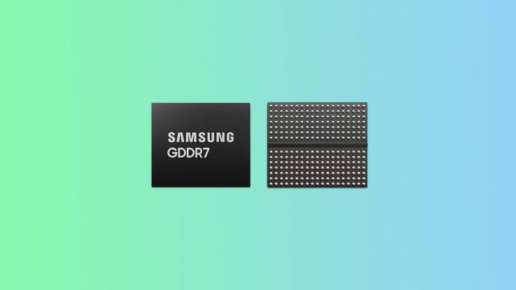 Samsung đã hoàn tất phát triển chip bộ nhớ DRAM GDDR7.