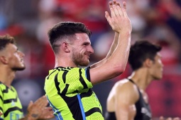 Bóng đá - Tin mới nhất bóng đá tối 20/7: HLV Arteta ca ngợi Rice sau trận thắng đậm 5-0