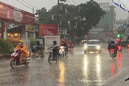Tin tức trong ngày - Thời tiết ngày 20/7: Mưa dông xuất hiện khắp 3 miền