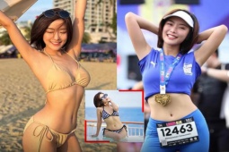 Thể thao - MC xinh đẹp mê chạy bộ đăng ảnh bikini "căng tràn" sức sống
