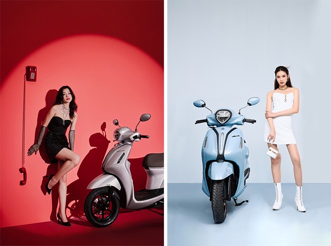 Hoa hậu Tiểu Vy và Đỗ Hà tin tưởng lựa chọn sử dụng Yamaha Grande Hybrid