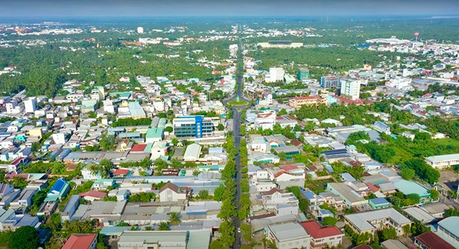 Thành phố Bến Tre dần trở thành điểm sáng an cư &amp; đầu tư bất động sản (Ảnh: Bình Đặng)