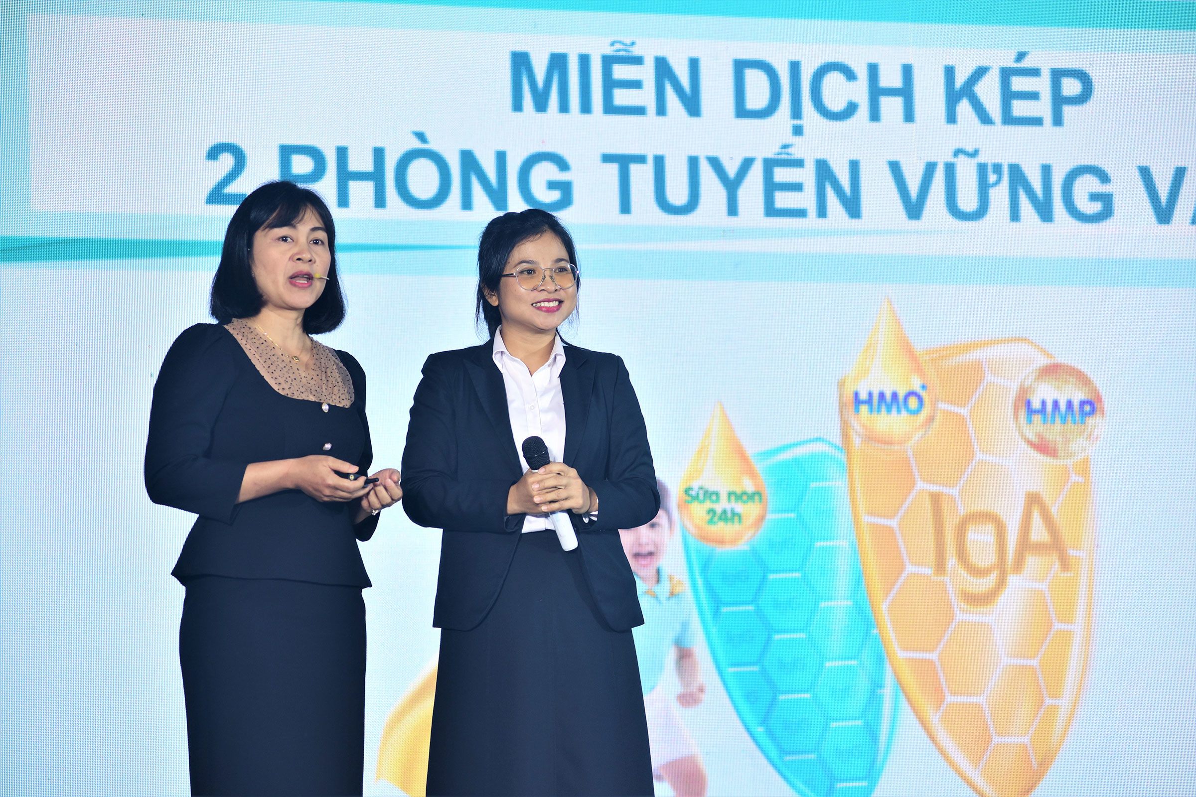 Đại diện Vinamilk phân tích lợi ích tăng cường miễn dịch kép với bộ đôi kháng thể IgA và IgG có trong sữa Vinamilk ColosGold 3
