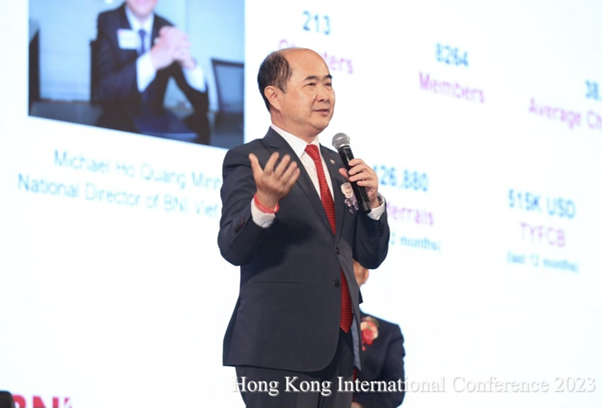 Chủ tịch BNI chia sẻ những kinh nghiệm, chiến lược thành công tại hội nghị