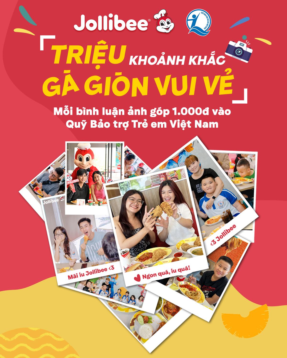 Jollibee hi vọng sẽ lan toả chương trình đến với triệu người để cùng chung tay xây trường, lớp học cho các em nhỏ