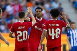 Video bóng đá Karlsruhe - Liverpool: Khốn đốn trước đội hạng 2, Jota cứu rỗi (Giao hữu)