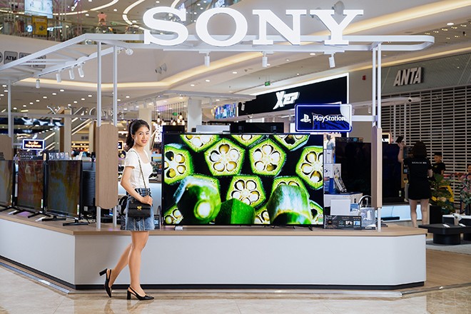 Fan tình cờ phát hiện “crush quốc dân” Thanh Nhã mua TV Sony cho gia đình trước khi đi dự World Cup 2023 - 3