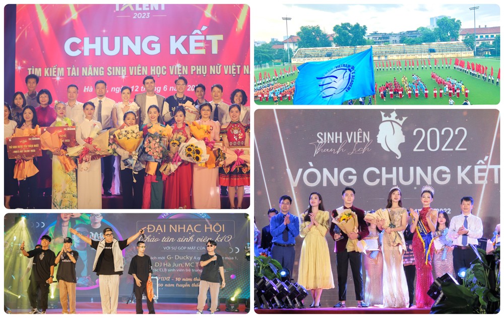 Sinh viên Học viện tham gia các hoạt động ngoại khóa