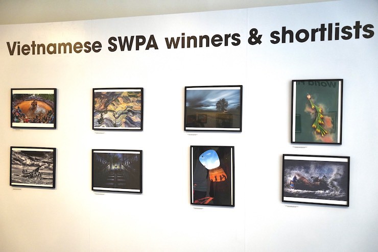 Một số tác phẩm của các nhiếp ảnh gia Việt Nam tại&nbsp;Giải thưởng Nhiếp ảnh Thế giới do Sony tổ chức.