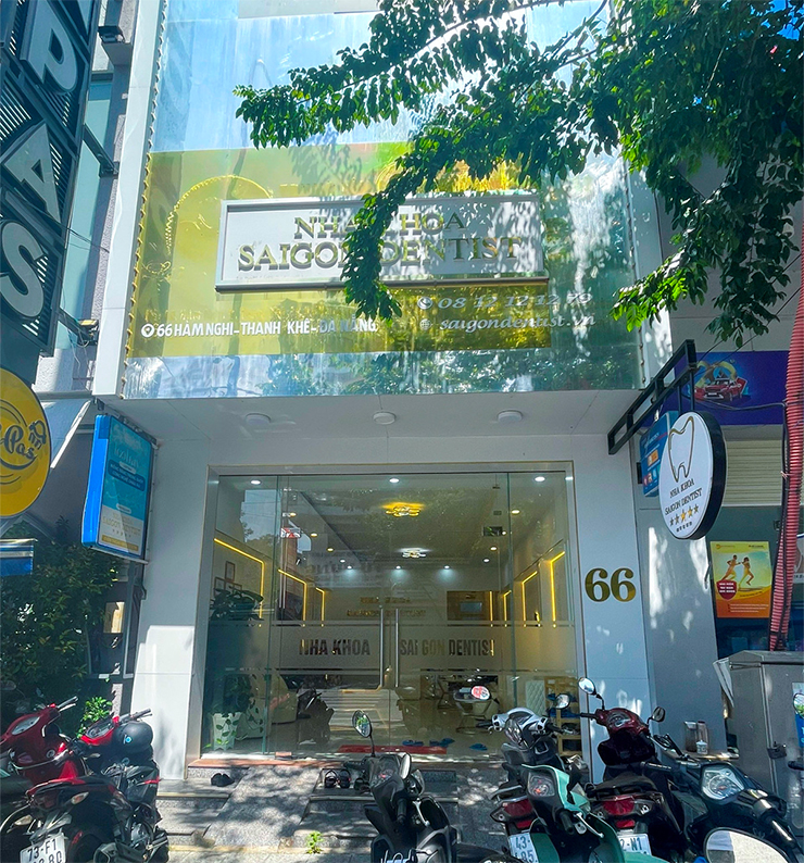 Nha khoa Saigon Dentist tại 66 Hàm Nghi thành phố Đà Nẵng