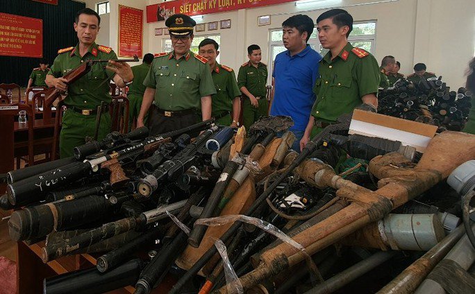 Sau hơn 20 ngày cao điểm, Công an tỉnh Đắk Lắk đã thu hồi hơn 1.200 khẩu súng